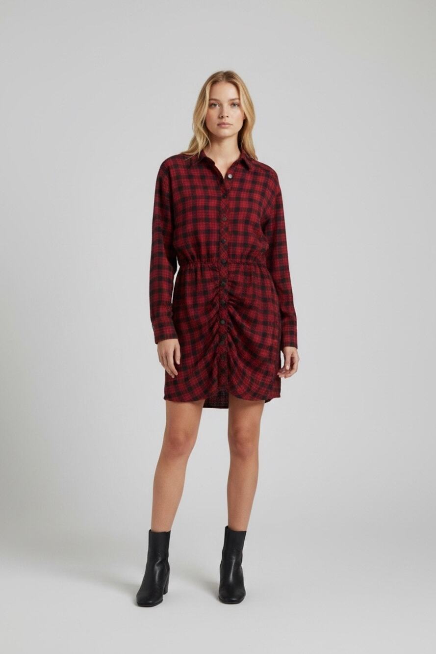 Urban outfitters Check Shirtdress size medium